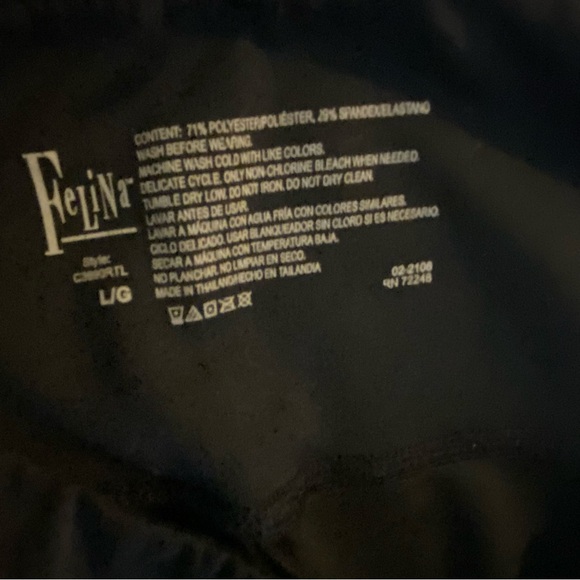 2 pack Felina Black Leggings - Picture 4 of 4